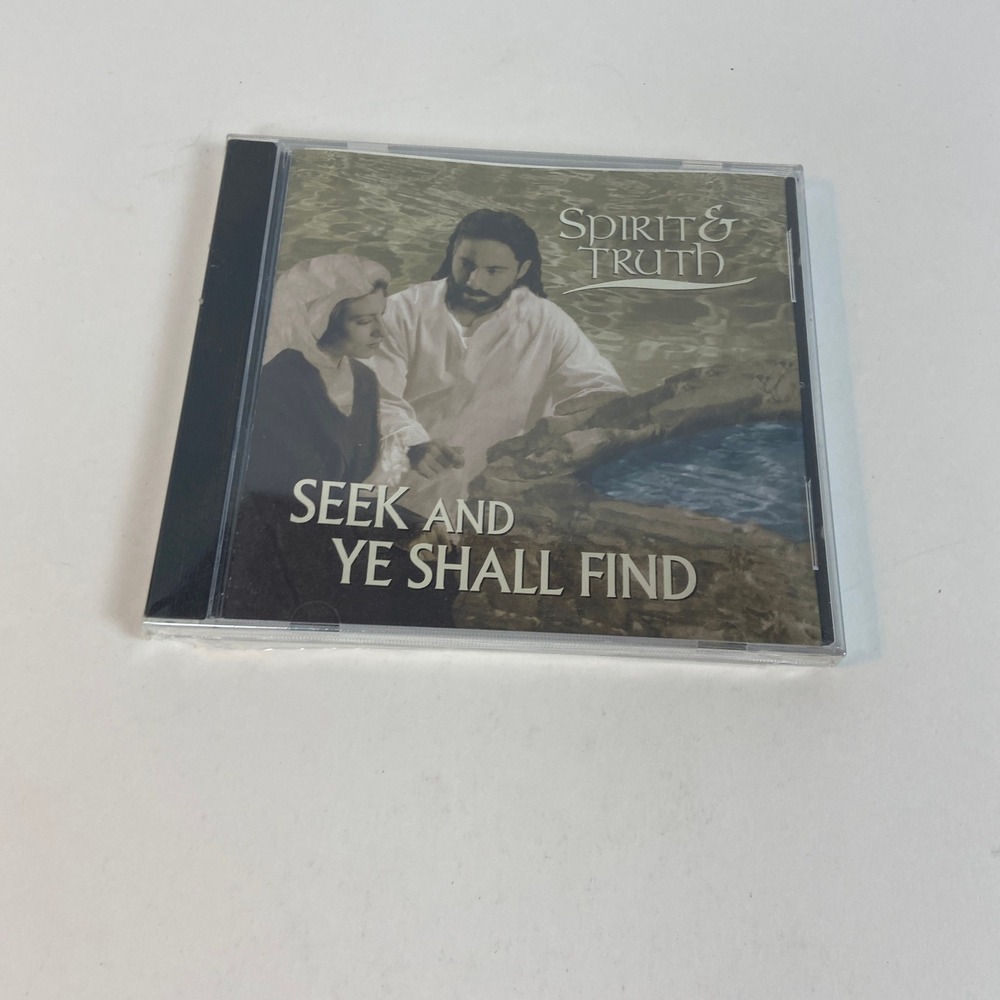 Spirit & Truth Seek & Ye Shall Find CD 2000 Christian Gospel Music Savron Hudson